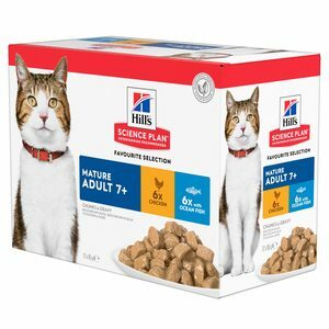 Hill"s Science Plan - Feline Mature Adult - Favourite Selection 12x85 g