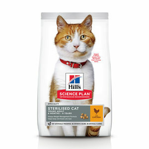 Hill"s Science Plan - Feline Young Adult - Sterilised - Chicken - 10 kg