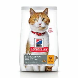 Hill"s Science Plan - Feline Young Adult - Sterilised - Chicken - 7 kg